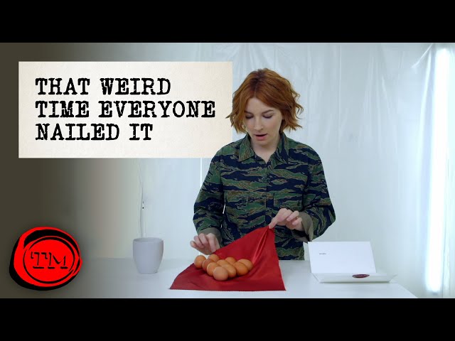 Remove the Tablecloth without Breaking Any Eggs | Full Task | Taskmaster