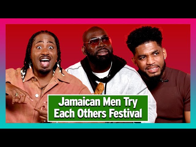 Jamaican Men Try Other Jamaican Men's Festival