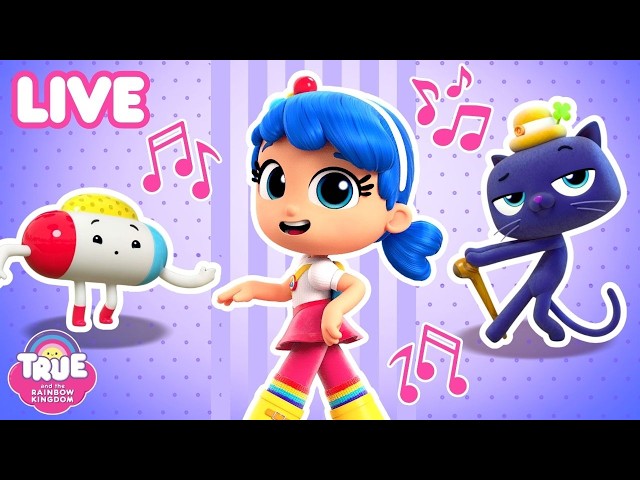 🔴 LIVE: Sing and Dance with True and Friends 🎵🌈 | True and the Rainbow Kingdom