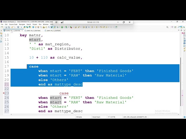 CDS View (Tamil) 5: ABAP to CDS Views using functions