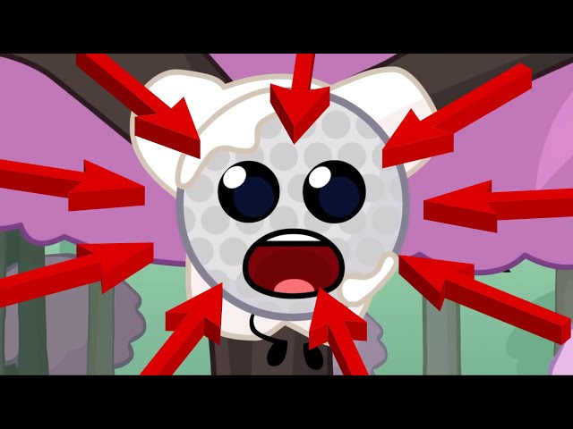 autism coded golfball clips (bfdi)