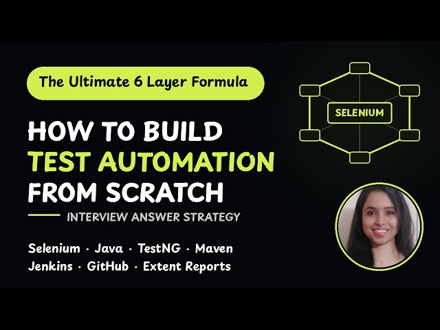 Selenium Is Not a Test Automation Framework