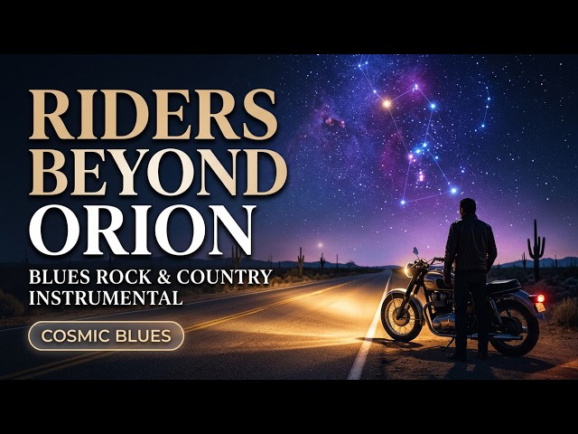 Riders Beyond Orion: When Country Blues Meets the Stars | Epic Blues Rock Guitar