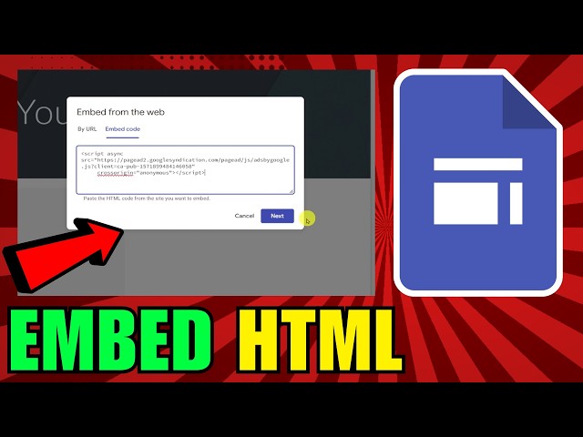 How To Embed HTML And JavaScript In New Google Sites (2026) (Complete Guide)