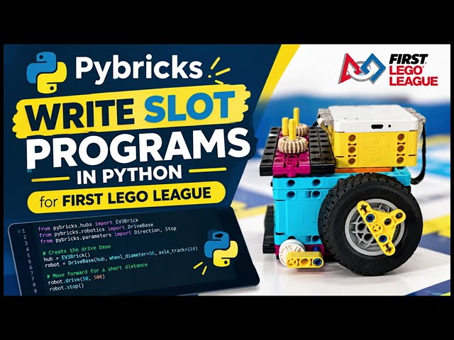 Slot Programming in pybricks python