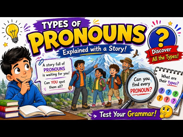 Can You Find All the Pronouns in This Story? | Learn All 10 Types of Pronouns
