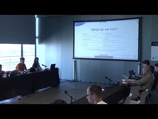 Claudio Saavedra and Nikolas Zimmermann - No QA, No WPE: Catch Regressions Before You Do (WPE Track)