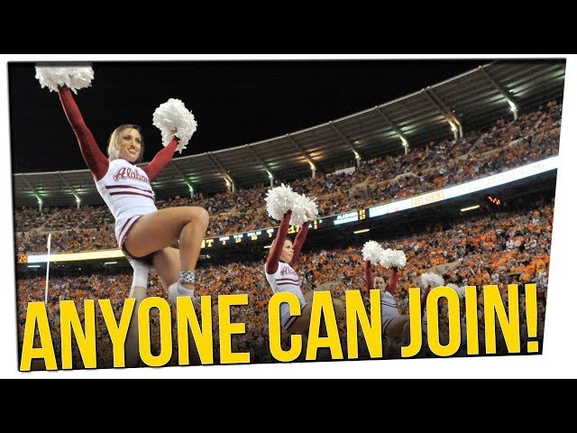 School Says ANYONE Can Now Join Cheerleading Squad ft. Theo Von & DavidSoComedy