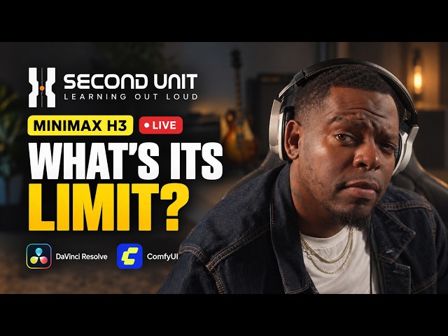 Pushing MiniMax H3 to Its Limits LIVE | Second Unit: Learning Out Loud