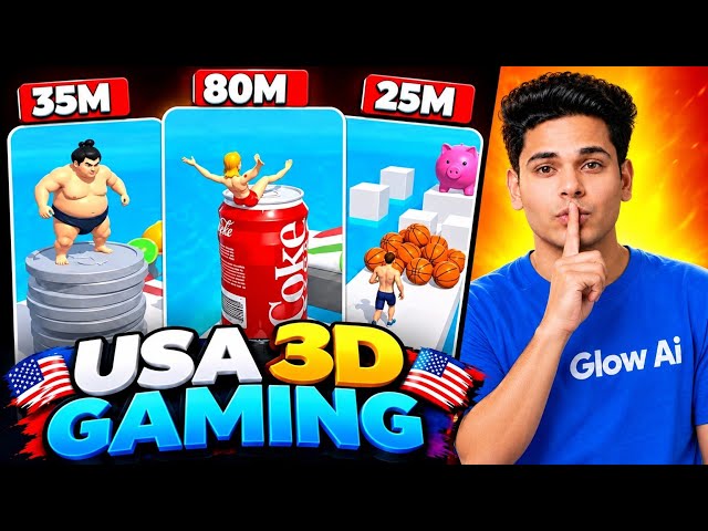 USA Gaming Shorts Kaise Banaye? | Mobile Se 3D Gaming Shorts Kaise Banaye | USA Channel Tutorial 🇺🇸