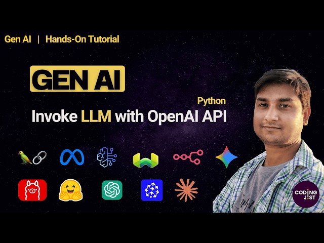 Create OpenAI Account & Invoke LLM Using API | Step-by-Step Tutorial | @CodingJist | Aditya Patel
