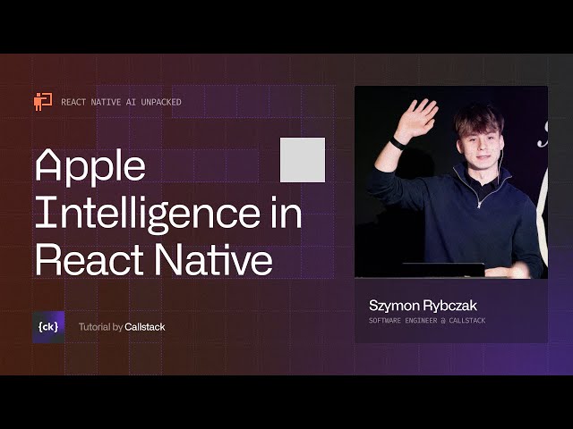 Intelligent Fallbacks: Using Apple Intelligence Seamlessly With @react-native-ai/apple