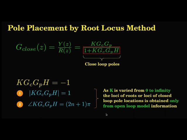 Digital Control Series 18: Pole Placement by Root Locus Method