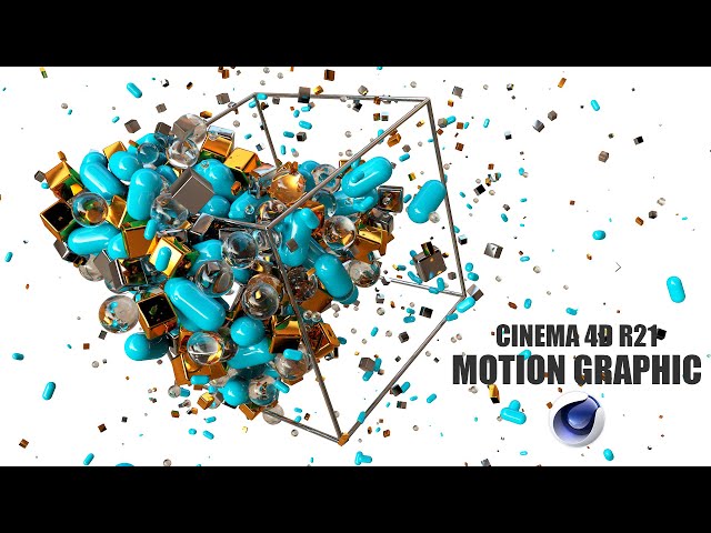 Cinema 4D R21 - MoGraph Animation Tutorial