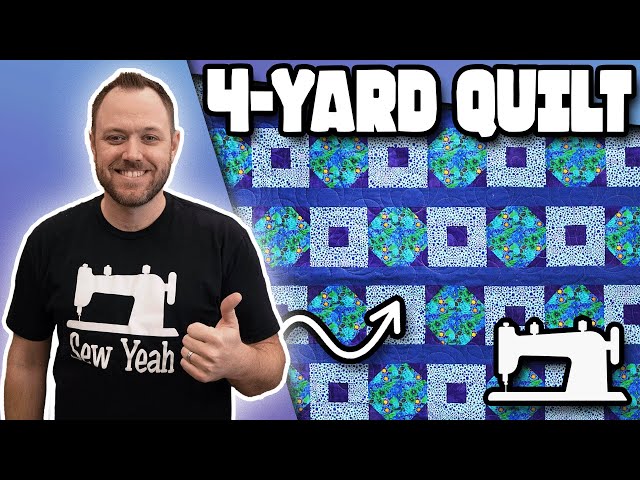 Clean Out your Fabric Stash with this Easy, Scrappy Quilt!