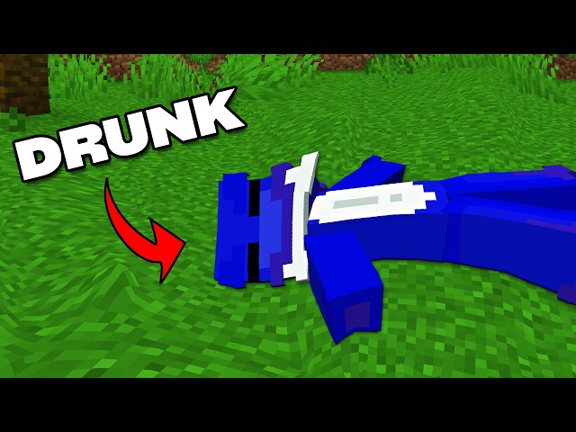 Beating Minecraft Intoxicated