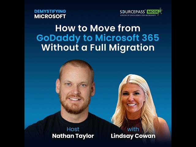 How to Move from GoDaddy to Microsoft 365 Without a Full Migration