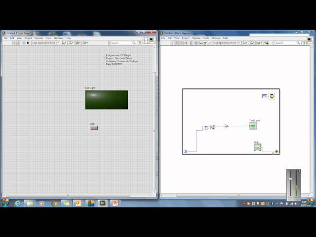 LabVIEW Structures (For Loop and While Loop)