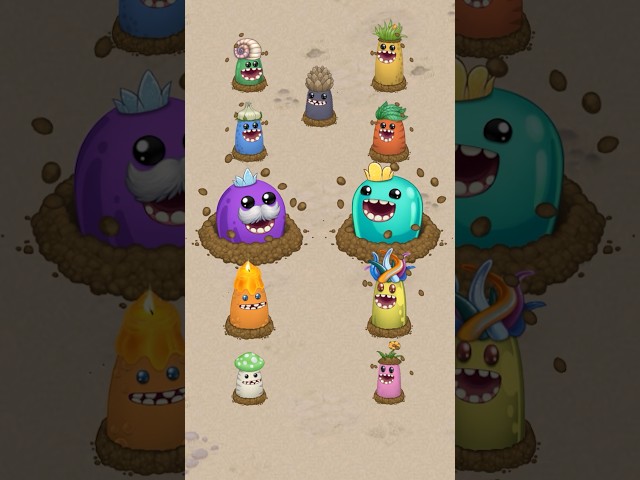 All Dipsters on Air Island #mysingingmonsters