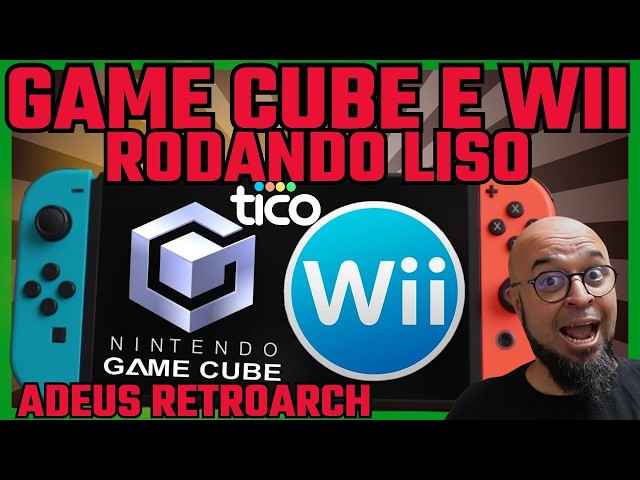 BOMB!! GAME CUBE AND WII STRAIGHT ON THE SWITCH WITH THE NEW TICO!!!!