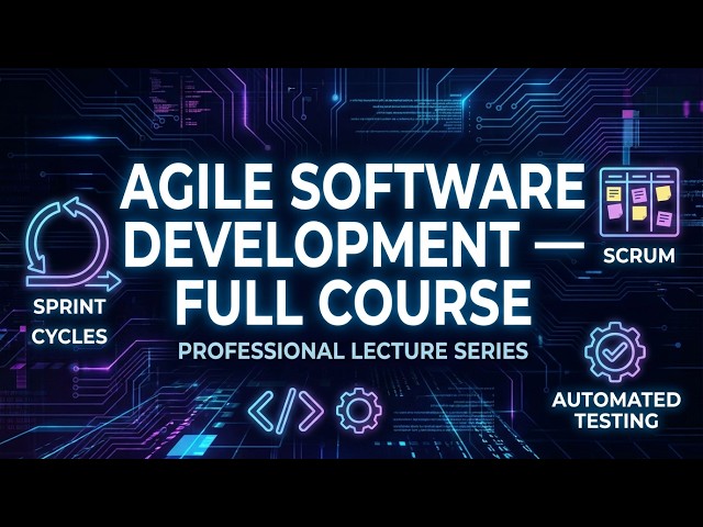 Agile Software Development: Methods, XP Practices, Scrum & Scaling Agile