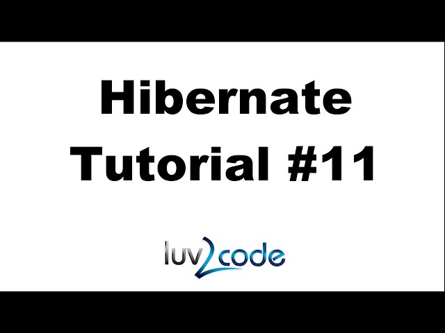 Hibernate Tutorial #11 - Hibernate Annotations - Part 1