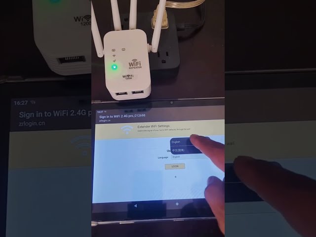 Wireless WiFi Repeater Setup