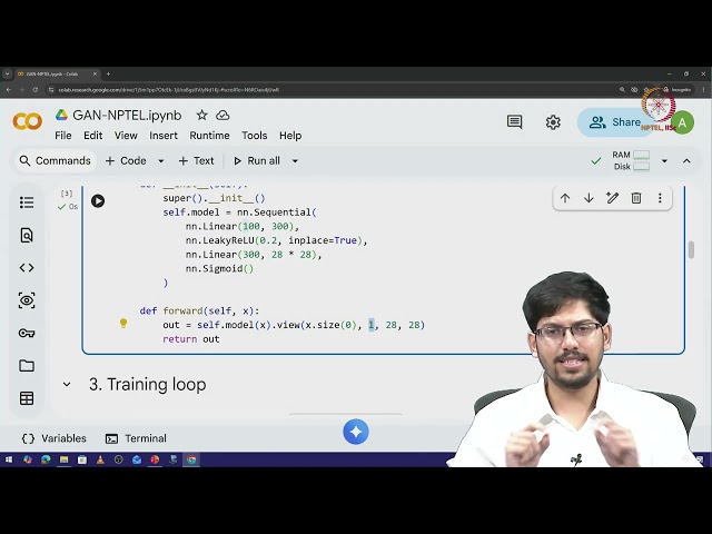 Lec43 Tutorial 2: Generative adversarial Networks