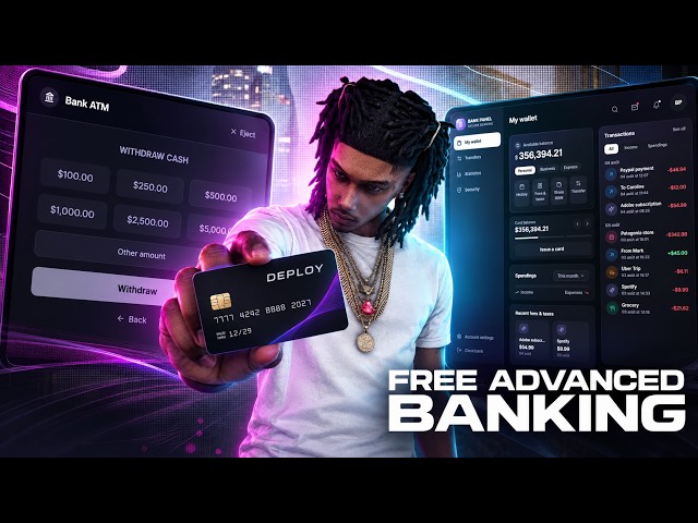 FREE FiveM Banking Script | Ultimate Banking System | ESX, QBCore, QBox