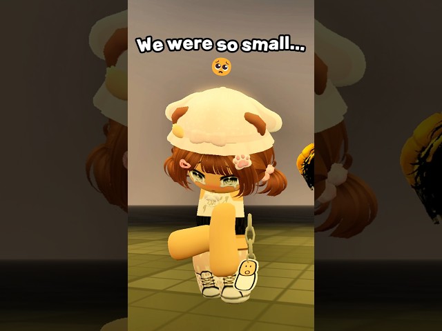 We Were So Small Once... 🥺❤️ #roblox #shorts #viral