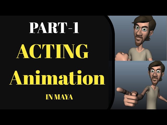 Acting Animation in maya PART  1