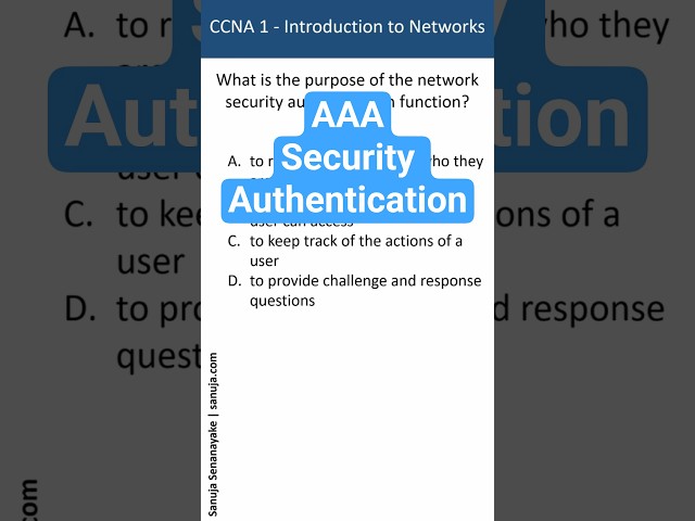 Network security auth - CCNA Bite 44