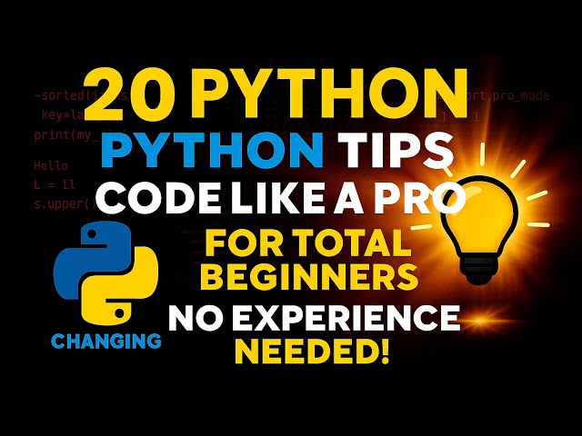 Python Tips So Simple, It’s Almost Cheating