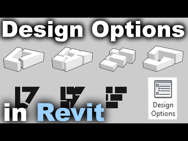 Design Options in Revit Tutorial