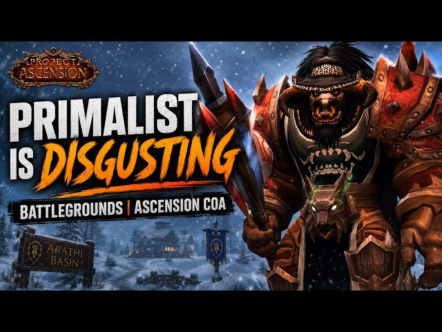 Primalist Wildwalker Is Disgusting in Battlegrounds | Ascension CoA