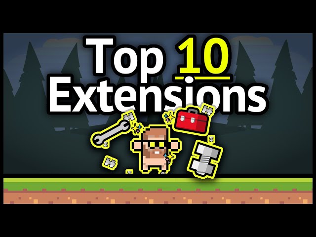 The 10 BEST Game Development Extensions - With GDevelop