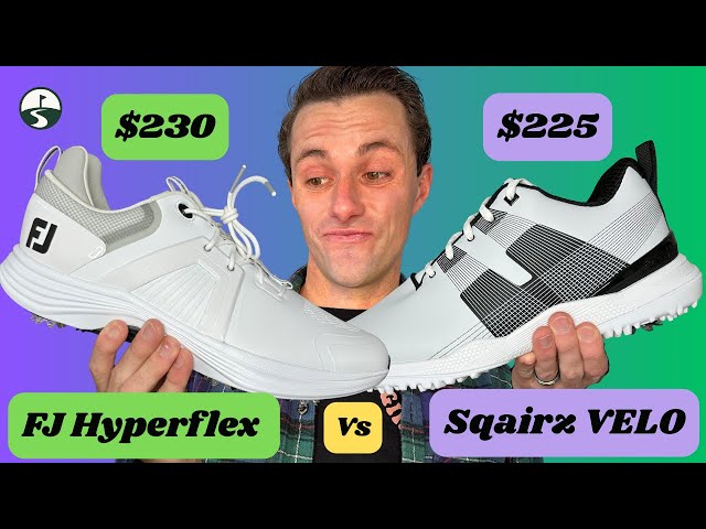 I WAS SHOCKED AT THE DIFFERENCE - FootJoy Hyperflex Carbon VS Sqairz VELO LTX