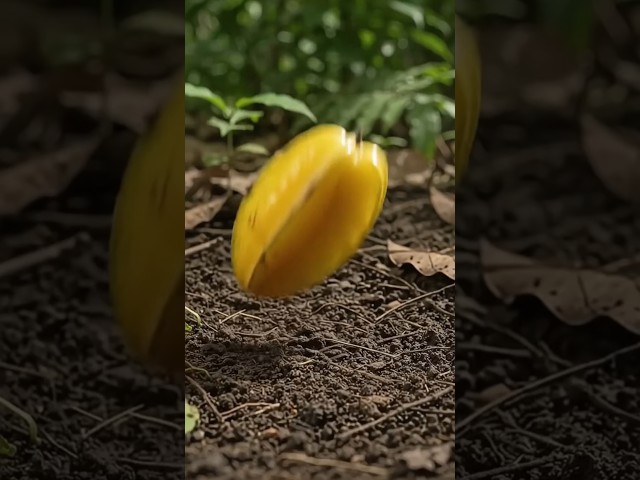 जब एक स्टारफ्रूट जमीन पर गिर गया तो क्या हुआ? #youtubeshorts #viral #shortsfeed #trending #shorts