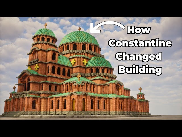 Byzantine Architecture Explained & Built in Minecraft