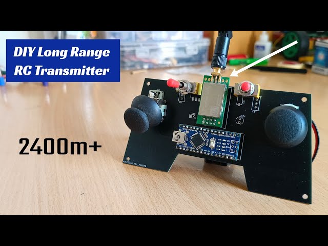 Build A DIY Long Range Transmitter with Arduino | DIY Arduino Transmitter And Reciver