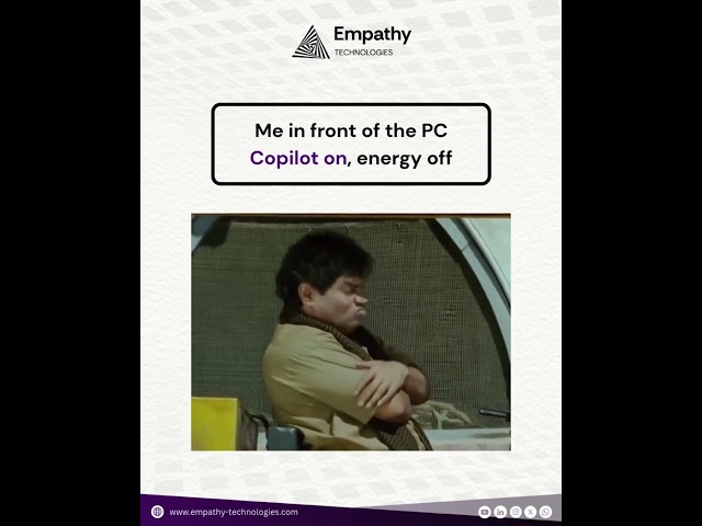When Copilot is working harder than you 😂 #copilot #automatedsolutions #funny #microsoft365