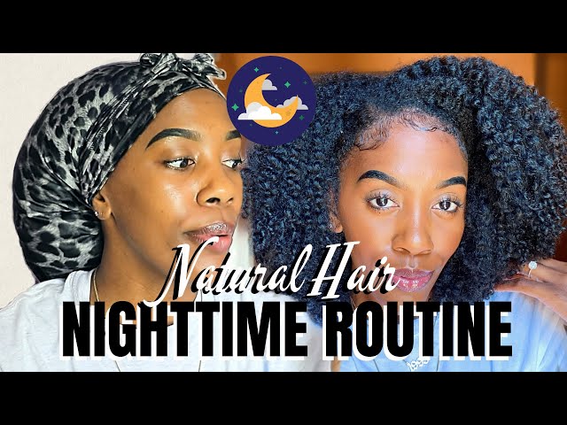 MY NATURAL HAIR NIGHTTIME ROUTINE + EXCITING ANNOUNCEMENT FOR THE FAM!! TWISTOUT 201 EP 6