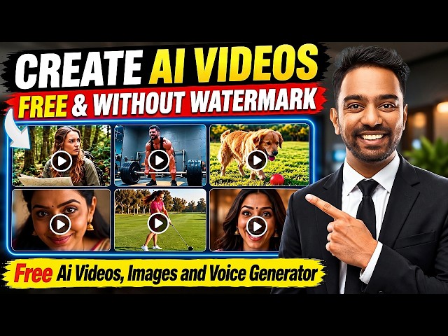 Free AI Video Generator Without Watermark | No Sign Up + AI Voice & Images