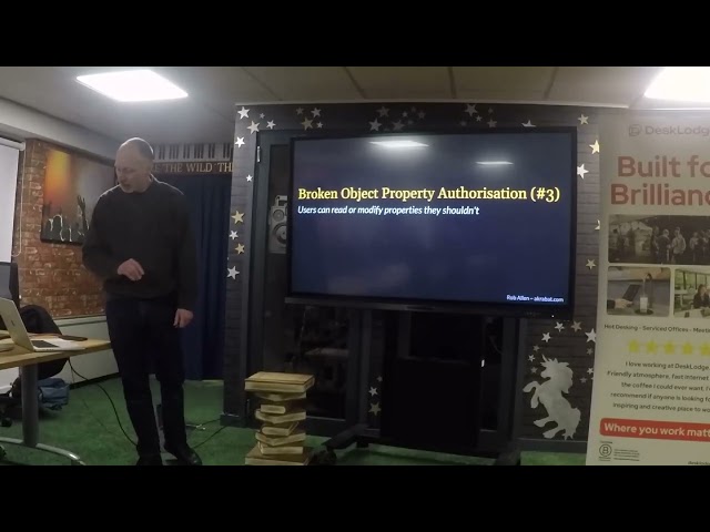 Securing Your API: The OWASP Top 10 - Rob Allen - PHPSW, February 2026