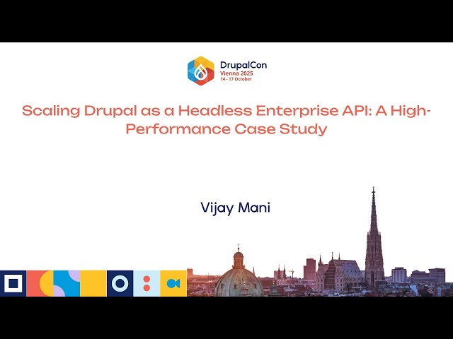 Scaling Drupal as a Headless Enterprise API: A High-Performance Case Study