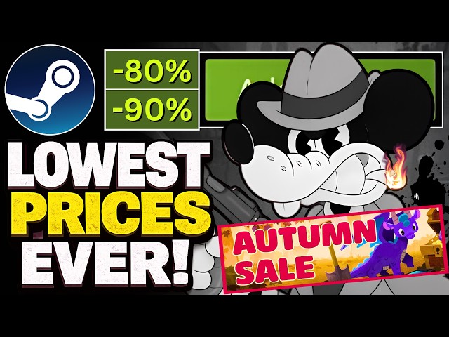 The Steam Autumn Sale is TOO GOOD! 22 Can't Miss Deals at HISTORIC LOWS!