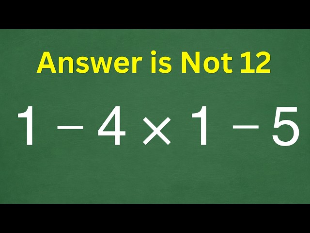 You Have 10 Seconds — What Is the Answer?