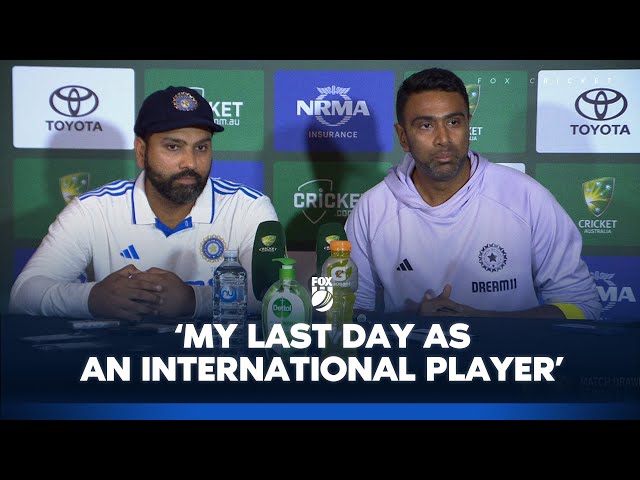🚨 Ashwin announces retirement! 🚨 Indian legend bids farewell to international cricket | Fox Cricket