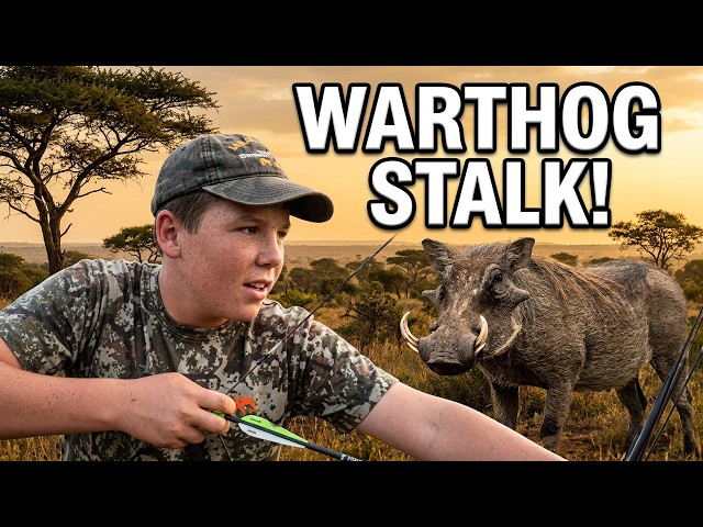 Stalking WartHOGS on the Other Side of the World with @fenhayes2308