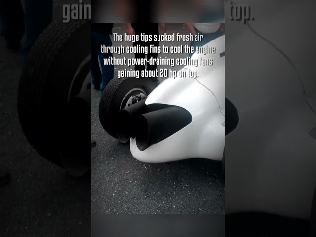 This Genius Exhaust-Cooling V8 Almost Raced In Formula 1